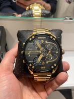 Diesel DZ7333 Horloge - Glimmende Accenten, Sieraden, Tassen en Uiterlijk, Horloges | Heren, Overige merken, Staal, Staal, Polshorloge