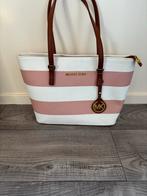 Michael Kors Handtas Roze/Wit, Sieraden, Tassen en Uiterlijk, Tassen | Damestassen, Ophalen, Zo goed als nieuw, Wit, Handtas