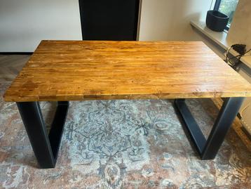 Eettafel Romaro, Pronto Wonen 160x90 Teakhout Mix Rough beschikbaar voor biedingen