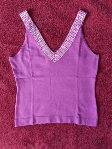 Scapa top roze met lovertjes beschikbaar voor biedingen