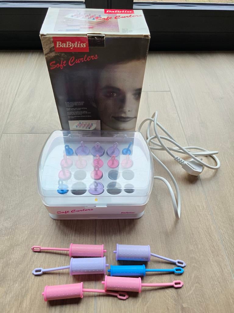Babyliss soft curlers, Ophalen of Verzenden, Gebruikt, Krultang of Stijltang