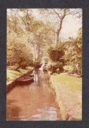 Foto Giethoorn Gracht Boot Jaren 70/80. beschikbaar voor biedingen