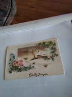 GELUKKIG NIEUWJAAR. LANDSCHAP. MET PADDESTOELEN, Ophalen of Verzenden, Feest(dag)