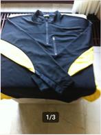 Heren elastische sporttui mt XL shamp zwart/geel, Kleding | Heren, Zwart, Shamp, Maat 56/58 (XL), Ophalen of Verzenden