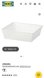 Gezocht!! 17x JONAXEL manden 50x51x15cm, Huis en Inrichting, Ophalen, Overige materialen, Gebruikt, Mand