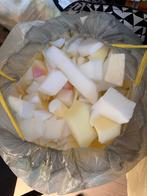 Zitzak schuimvullling vlokken vulling, per zak van 60 liter, Ophalen, Nieuw, Overige kleuren, Zitzak