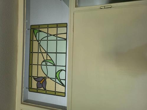 Verschillende glas in lood ramen, Doe-het-zelf en Verbouw, Glas en Ramen, Zo goed als nieuw, Minder dan 80 cm, Minder dan 80 cm