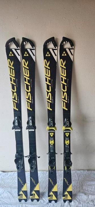 Zgan Fischer RC4WORLDCUP SL 150CM GEWAXT EN GESLEPEN, Sport en Fitness, Skiën en Langlaufen, Zo goed als nieuw, Ski's, Skiën, Fischer