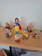 Disney beeldjes van Sneeuwwitje en de 7 dwergen., Ophalen of Verzenden, Zo goed als nieuw, Mens