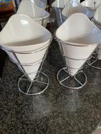 Friet puntzakken met houders NIEUW, Ophalen of Verzenden, Nieuw