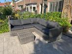 Wicker tuinbank/ loungebank, Ophalen, 5 zitplaatsen, Bank, Zo goed als nieuw
