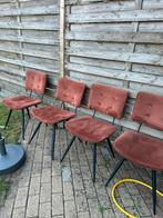 Stoelen, Huis en Inrichting, Stoelen, Ophalen, Gebruikt, Bruin, Vier