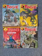 Trigie:   4 stripboeken, Meerdere stripboeken, Ophalen of Verzenden, Gelezen