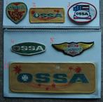 ossa vintage motorcross patch badge NOS opnaai embleem trail, Verzenden, Nieuw, Motoren