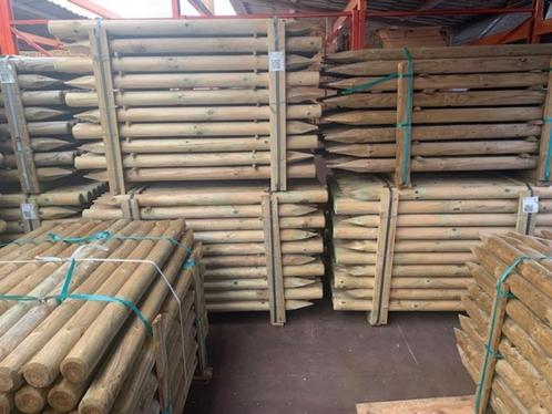 Weidepalen, Boompalen en doorsteekomheining, Doe-het-zelf en Verbouw, Overige Doe-het-zelf en Verbouw, Nieuw, Ophalen of Verzenden