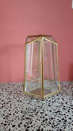 Stijlvol Vitrinekastje met Gouden Details, Ophalen of Verzenden