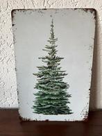 Muurplaat Poster Wand Foto Kerstboom Kerst Boom December, Diversen, Kerst, Ophalen of Verzenden, Nieuw
