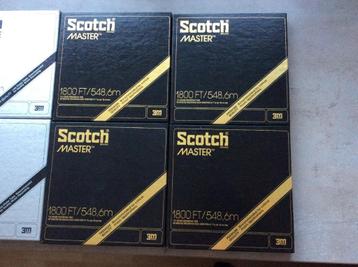 Scotch reel to reel professional audio tape 18cm beschikbaar voor biedingen