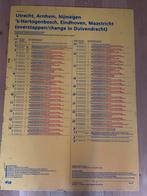 Ns dienstregeling bord Schiphol, Ophalen, Gebruikt, Trein, Overige typen
