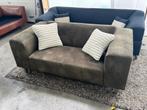 Uitverkoop! Gelderland 2-zitsbank donkergroen met 60% kortin, Ophalen of Verzenden, Zo goed als nieuw, 75 tot 100 cm, Vierpersoons of meer