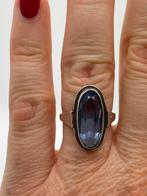 A126 Prachtige zilveren ring art deco maat 16,75, Sieraden, Tassen en Uiterlijk, Antieke sieraden, Ophalen of Verzenden, Zilver