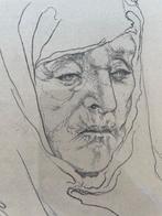 Griekse vrouw | Anneke Kuyper, Antiek en Kunst, Kunst | Etsen en Gravures, Ophalen