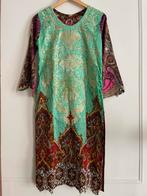 Summer Lawn mint/multicoloured shalwar kameez (three piece), Ophalen of Verzenden, Zo goed als nieuw