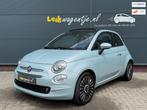 Fiat 500 C 1.0 Hybrid Launch Ed. Cabrio *carplay *dealerond., Voorwielaandrijving, Gebruikt, Zwart, Cabriolet