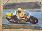 Poster Kenny Roberts Yamaha TZ, Ophalen of Verzenden, Zo goed als nieuw, Motoren