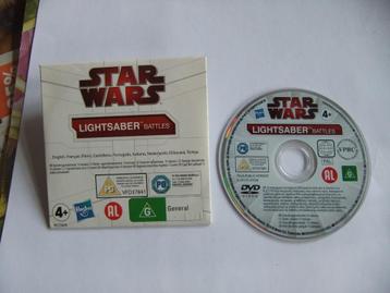 Star Wars lightsaber battles (lichtsabel battels)mini dvd beschikbaar voor biedingen