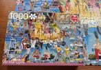 Jumbo legpuzzel 1000 stukjes At the gym, Verzenden, 500 t/m 1500 stukjes, Zo goed als nieuw, Legpuzzel