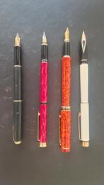 4 zeer luxe vulpennen, Ophalen of Verzenden, Zo goed als nieuw, Vulpen, Waterman