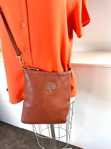Mulberry leren schoudertasje tas cognac kleur CHCS beschikbaar voor biedingen