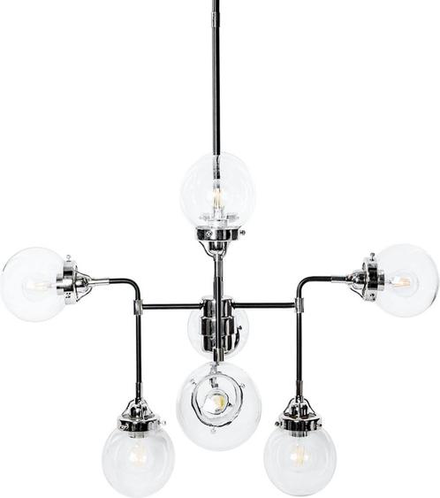 Riverdale Hanglamp Sacha, nieuw in de verpakking, Huis en Inrichting, Lampen | Hanglampen, Nieuw, 75 cm of meer, Glas, Metaal