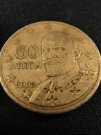 50 Euro Cent Griekenland 2002 Zeldzaam, Postzegels en Munten, Bankbiljetten | Europa | Eurobiljetten, Ophalen, Griekenland, 50 euro