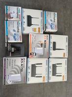 Partijtje sitecom en eminent apparatuur, Router, Zyxel & Sitecom, Nl, Nieuw