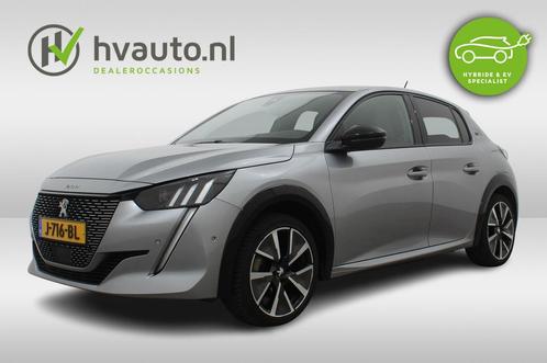 Peugeot e-208 EV GT 350 50KWH | Panoramadak | Camera, Auto's, Peugeot, Bedrijf, Te koop, ABS, Achteruitrijcamera, Adaptive Cruise Control