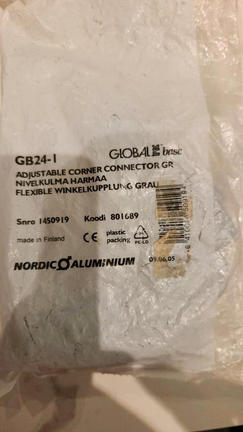 Nordic Aluminium GB24-1 – Flexibele Hoekkoppeling (Grijs), Doe-het-zelf en Verbouw, Verwarming en Radiatoren, Zo goed als nieuw