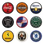 Metalen bierdop | Birra Moretti |, Huis en Inrichting, Nieuw, Ophalen of Verzenden, Vulders Trading, Vulders Trading