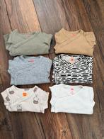 6x meegroei romper rib HEMA maat 56, Ophalen of Verzenden, Zo goed als nieuw, Jongetje of Meisje, Nacht- of Onderkleding