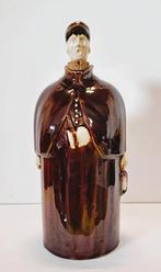 Oude jenever fles, Man met lantaarn., Ophalen of Verzenden