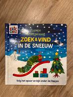 Rupsje Nooitgenoeg Zoek & Vind in de Sneeuw, Ophalen, Zo goed als nieuw, Uitklap-, Voel- of Ontdekboek, 2 tot 3 jaar