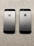 Twee stuks iPhone 5s, Telecommunicatie, Mobiele telefoons | Apple iPhone, Ophalen, Gebruikt, 16 GB, Grijs