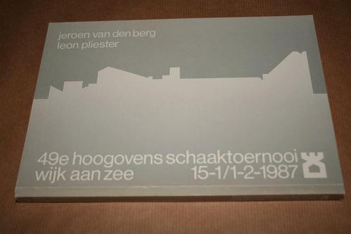 Schaken — 48e Hoogovens schaaktoernooi Wijk aan Zee 1987, Boeken, Hobby en Vrije tijd, Gelezen, Ophalen of Verzenden