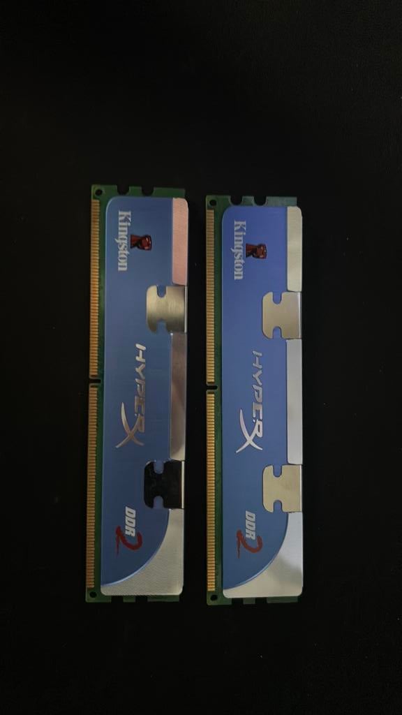 Kingston 4gb kit DDR2 KHX85002K/2G, Computers en Software, RAM geheugen, Ophalen of Verzenden, Zo goed als nieuw, DDR2, Desktop