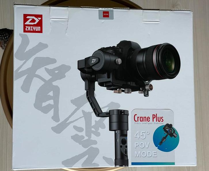 Zhiyun  Crane Plus, Audio, Tv en Foto, Fotografie | Statieven en Balhoofden, Zo goed als nieuw, Overige typen, Minder dan 150 cm
