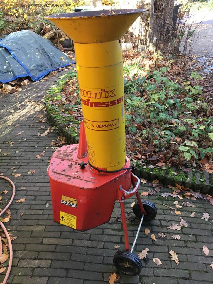 Hakselaar SAMIX, Tuin en Terras, Hakselaars, Gebruikt, Elektrisch, Ophalen