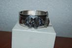 Antiek Zilveren Armband Victoriaans – gesp model, Ophalen of Verzenden, Zilver, Armband