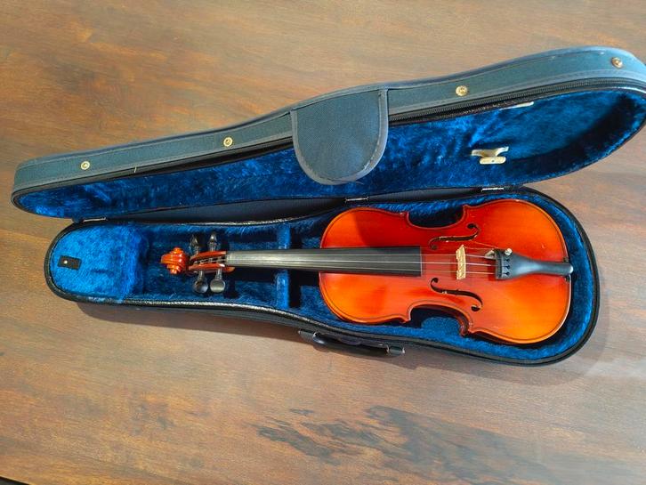 Suzuki viool 1/2 maat (Model No. 220, 1987) met koffer, Muziek en Instrumenten, Strijkinstrumenten | Violen en Altviolen, Gebruikt