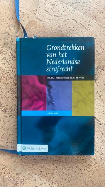 Grondtrekken van het Nederlandse strafrecht beschikbaar voor biedingen